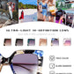 商品图片 106 | B08HVPGJW5 | FEISEDY Sunglasses Womens Trendy, Oversized Square Shades, Pearl Inlay Cat Eye Frame UV400 Protection B2625