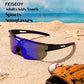 商品图片 30 | B0DBVLTVQD | FEISEDY Kids Sunglasses Youth Baseball Sun Glasses, UV400 Sports Cycling Softball Sunglasses for Adult Boys Girls B0227