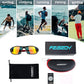 商品图片 55 | B09CT4VMCM | FEISEDY Classic Men Polarized Sports Sunglasses Night Driving Yellow Lenses Cycling Fishing Driving Glasses B2674