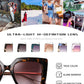 商品图片 77 | B08HVPGJW5 | FEISEDY Sunglasses Womens Trendy, Oversized Square Shades, Pearl Inlay Cat Eye Frame UV400 Protection B2625