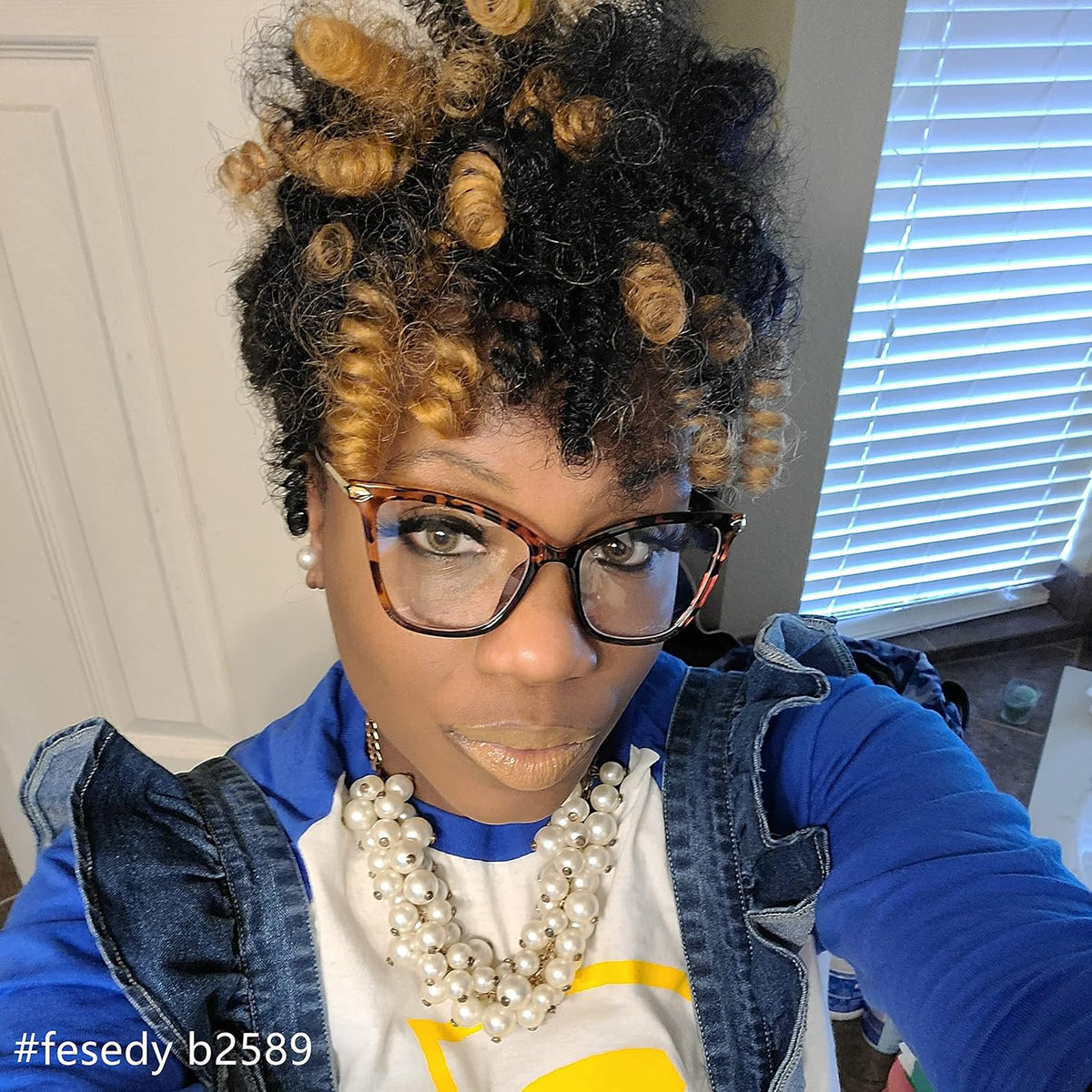ÉÌƷͼƬ 19 | B085VSD2L3 | FEISEDY Oversized Cat Eye Glasses Frame Blue Light Blocking Eyewear for Women B2589