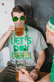 ÉÌƷͼƬ 16 | B0BX63CDKK | FEISEDY St. Patrick's Day Irish Shamrock Sunglasses Lucky Green Leprechaun Costume Eyeglasses for Women Men B2369
