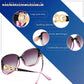 商品图片 54 | B0BJ71VZCB | FEISEDY Women's Fashion Sunglasses, Oversized Square Frame with Pearl Sparkling, Polarized UV Protection B2821