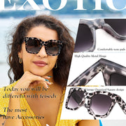 ÉÌƷͼƬ 37 | B07Q31N6CH | FEISEDY Vintage Butterfly Sunglasses Designer Luxury Sun Glasses B2486