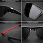 商品图片 35 | B09CT4VMCM | FEISEDY Classic Men Polarized Sports Sunglasses Night Driving Yellow Lenses Cycling Fishing Driving Glasses B2674