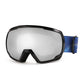 FEISEDY Goggles OTG - Over Glasses Motorcycle/Ski/Snowmobile Goggles for Men Women & Youth - 100% UV Protection B2960