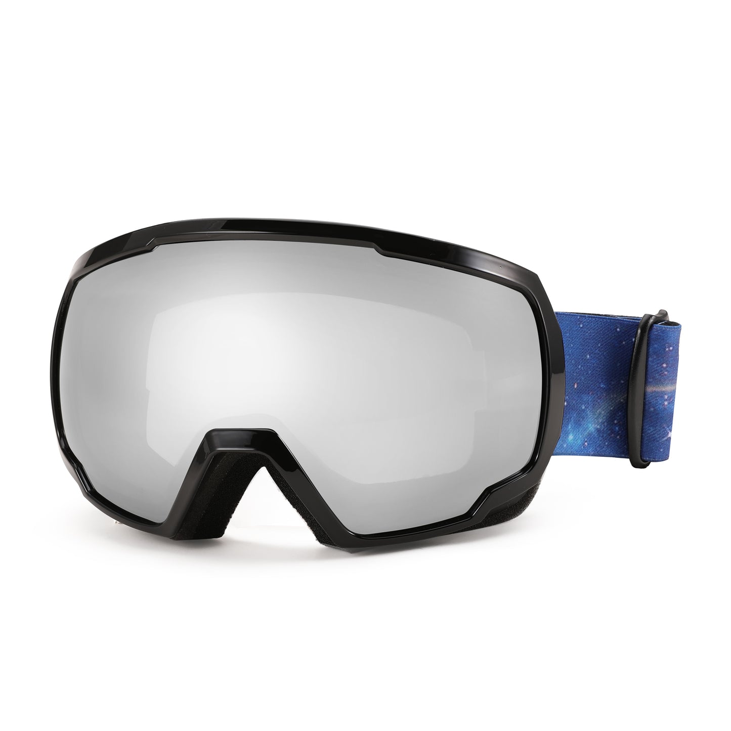 FEISEDY Goggles OTG - Over Glasses Motorcycle/Ski/Snowmobile Goggles for Men Women & Youth - 100% UV Protection B2960