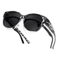 FEISEDY Fit Over Glasses Polarized Sunglasses, UV400 Protection for Driving & Outdoor Activities B0328