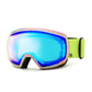 FEISEDY Goggles OTG - Over Glasses Motorcycle/Ski/Snowmobile Goggles for Men Women & Youth - 100% UV Protection B2960
