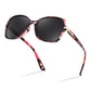 FEISEDY Womens Polarized Sunglasses, Trendy Elegant Colored Frame for Ladies, UV400 Protection B2760