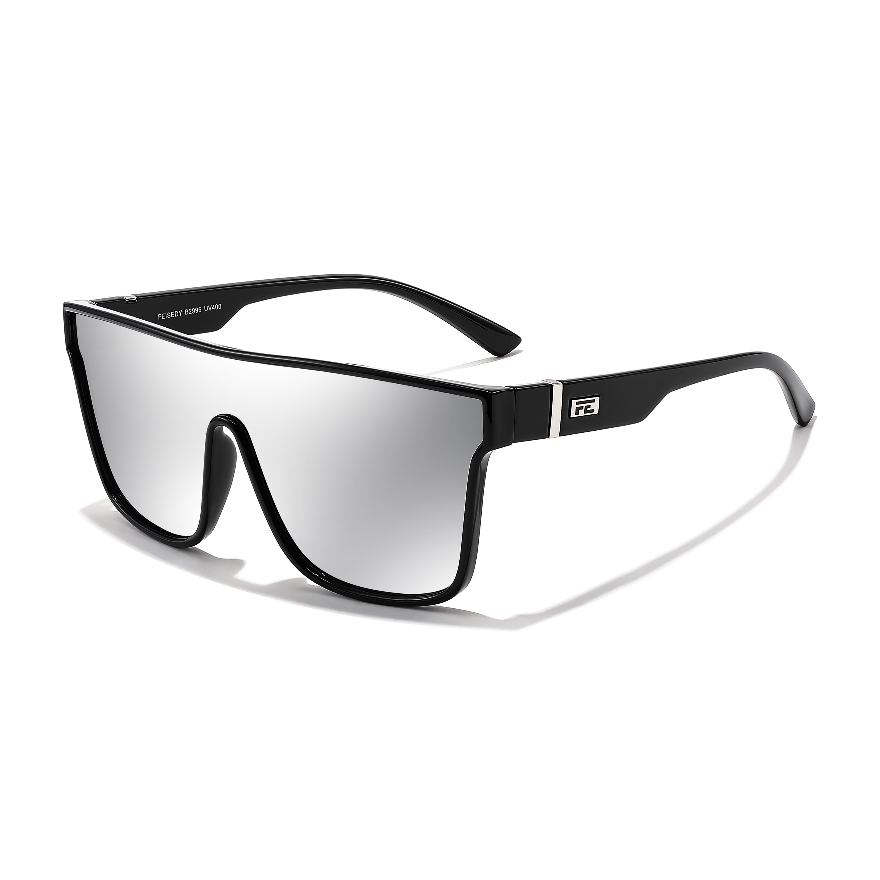 Sayed BE FEISEDY Fashion Flat Top Sunglasses Oversized Square Shades