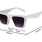 FEISEDY Vintage Square Cat Eye Sunglasses Womens Trendy Cateye Sunglasses B2473